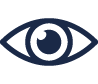 Illustriertes Auge als Symbol für Optik.